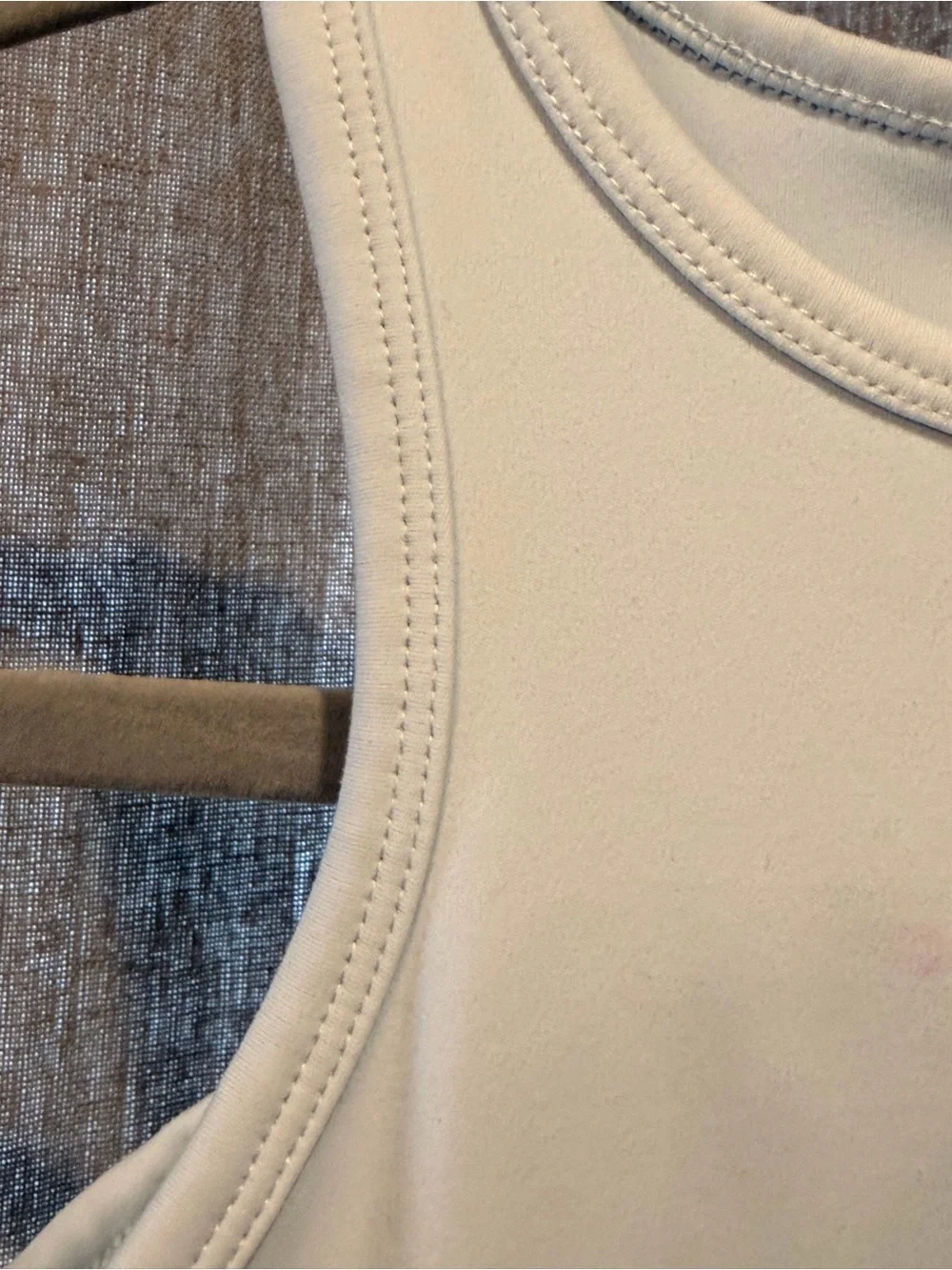 Abercrombie Kids light blue and white dress - size 5/6